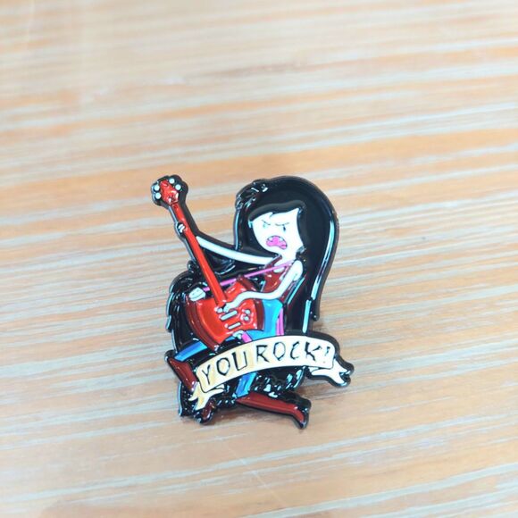 Adventure Time Pin Marceline You Rock - Picture 1 of 3